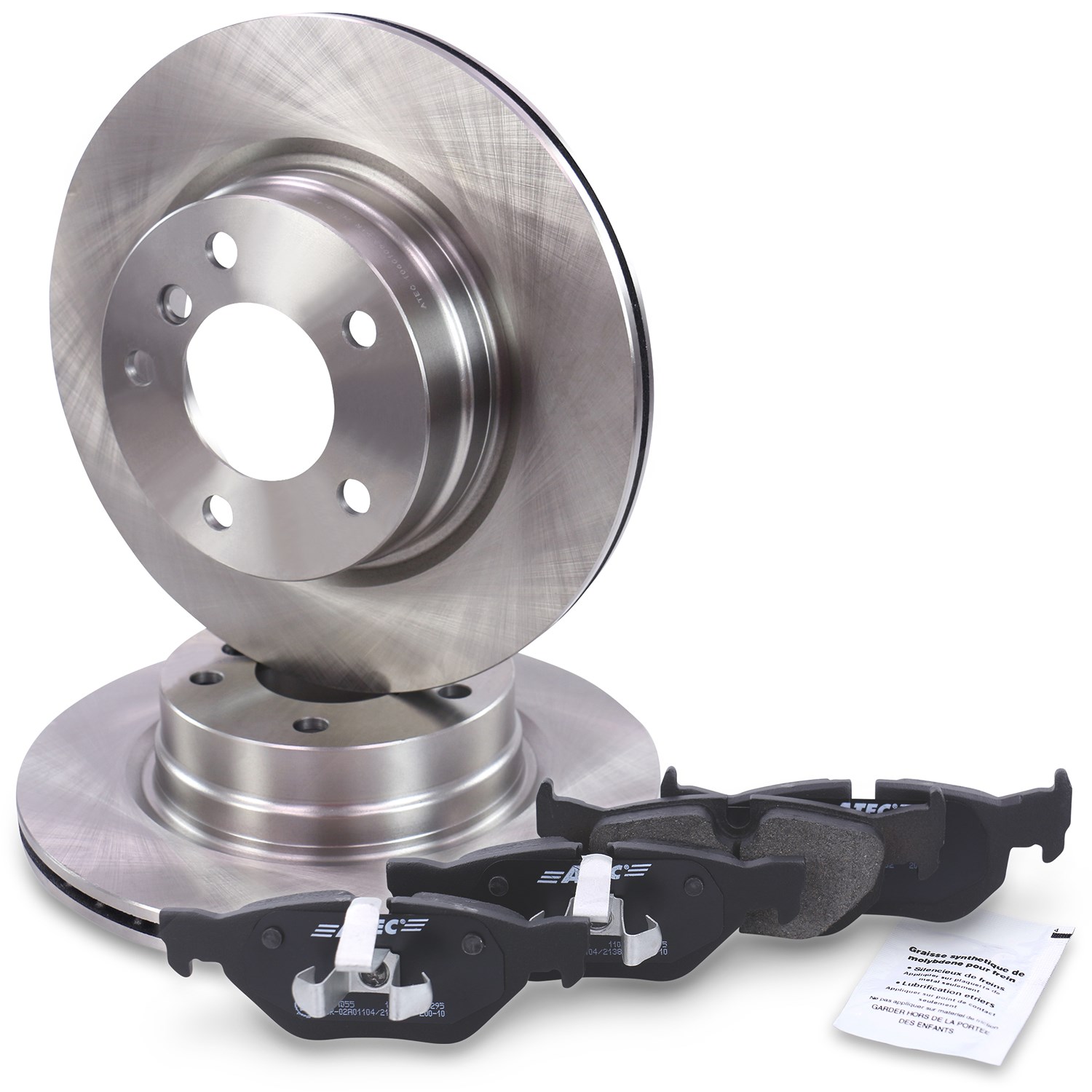 Bestprice Satz Bremsscheiben+Bremsbeläge Hinterachse [Hersteller-Nr. 10601064] für BMW