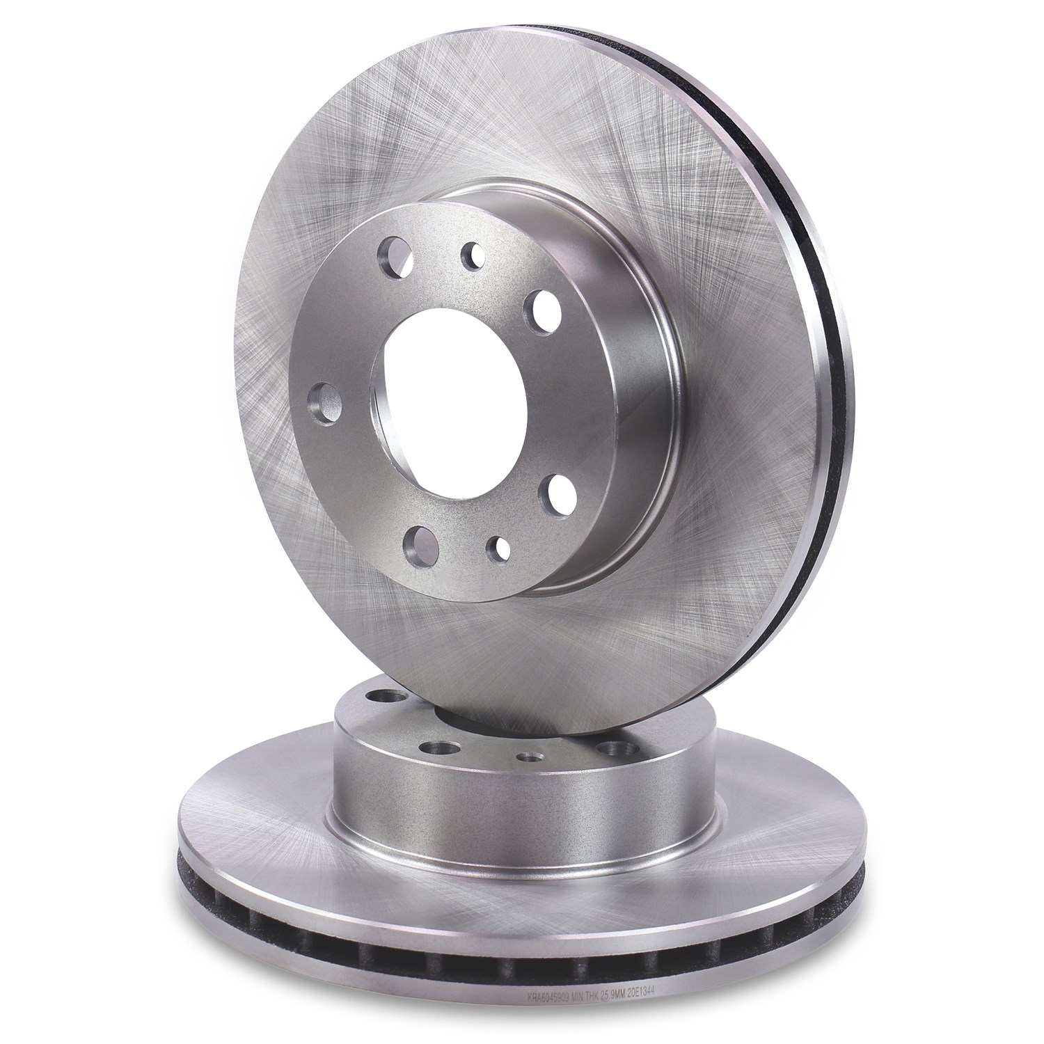 Kraft Automotive Bremsscheibe Vorderachse Belüftet [Hersteller-Nr. 6045909] für Fiat, Peugeot, Citroën