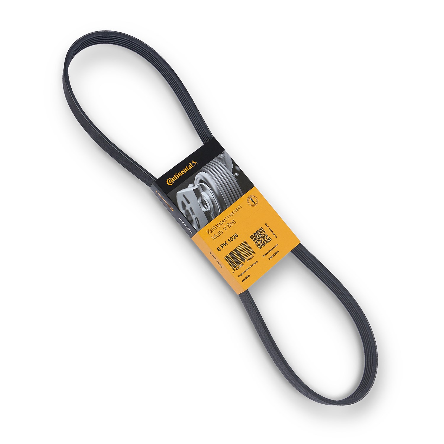 Continental Ctam Keilrippenriemen [Hersteller-Nr. 6PK1026] für Skoda, Audi, VW, Seat