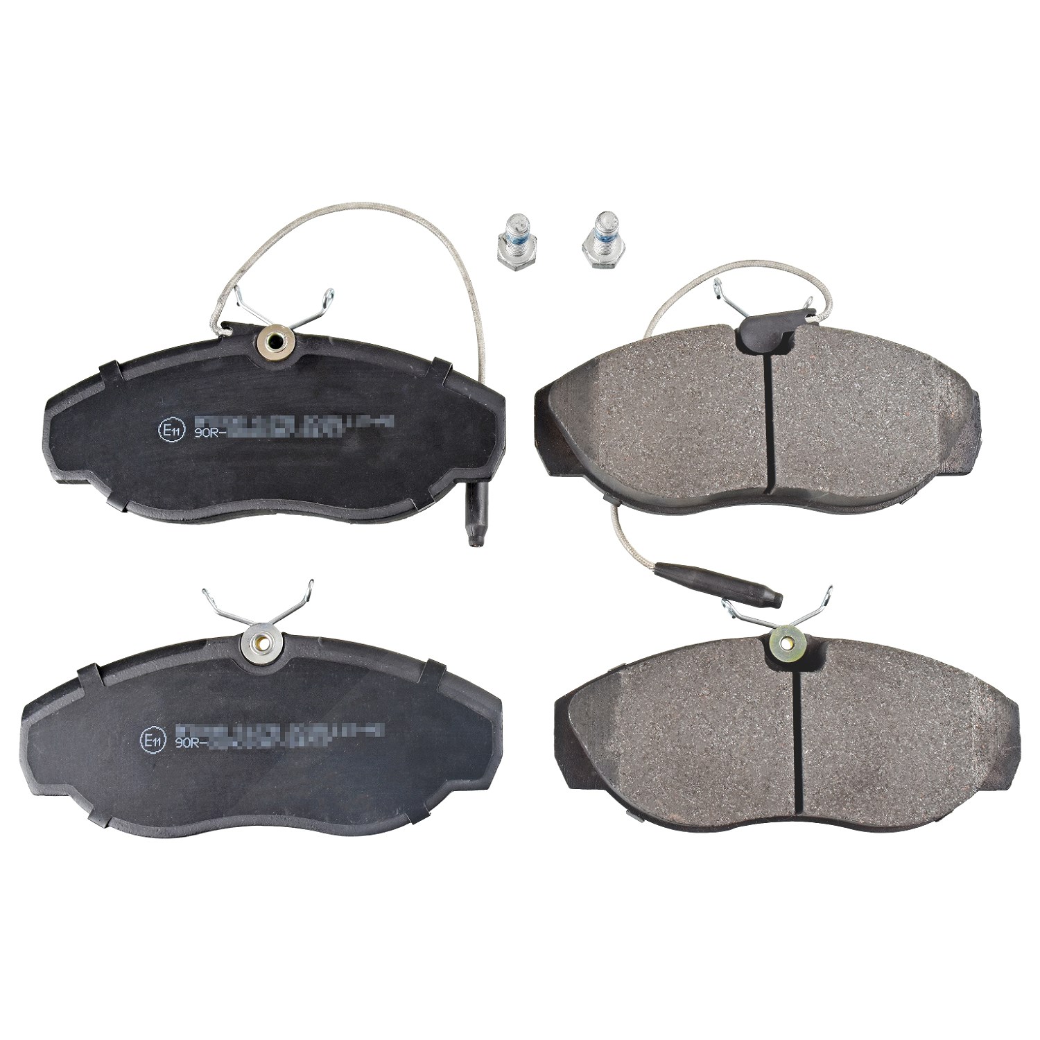 Swag Bremsbelagsatz, Scheibenbremse [Hersteller-Nr. 62916240] für Peugeot, Citroën, Fiat