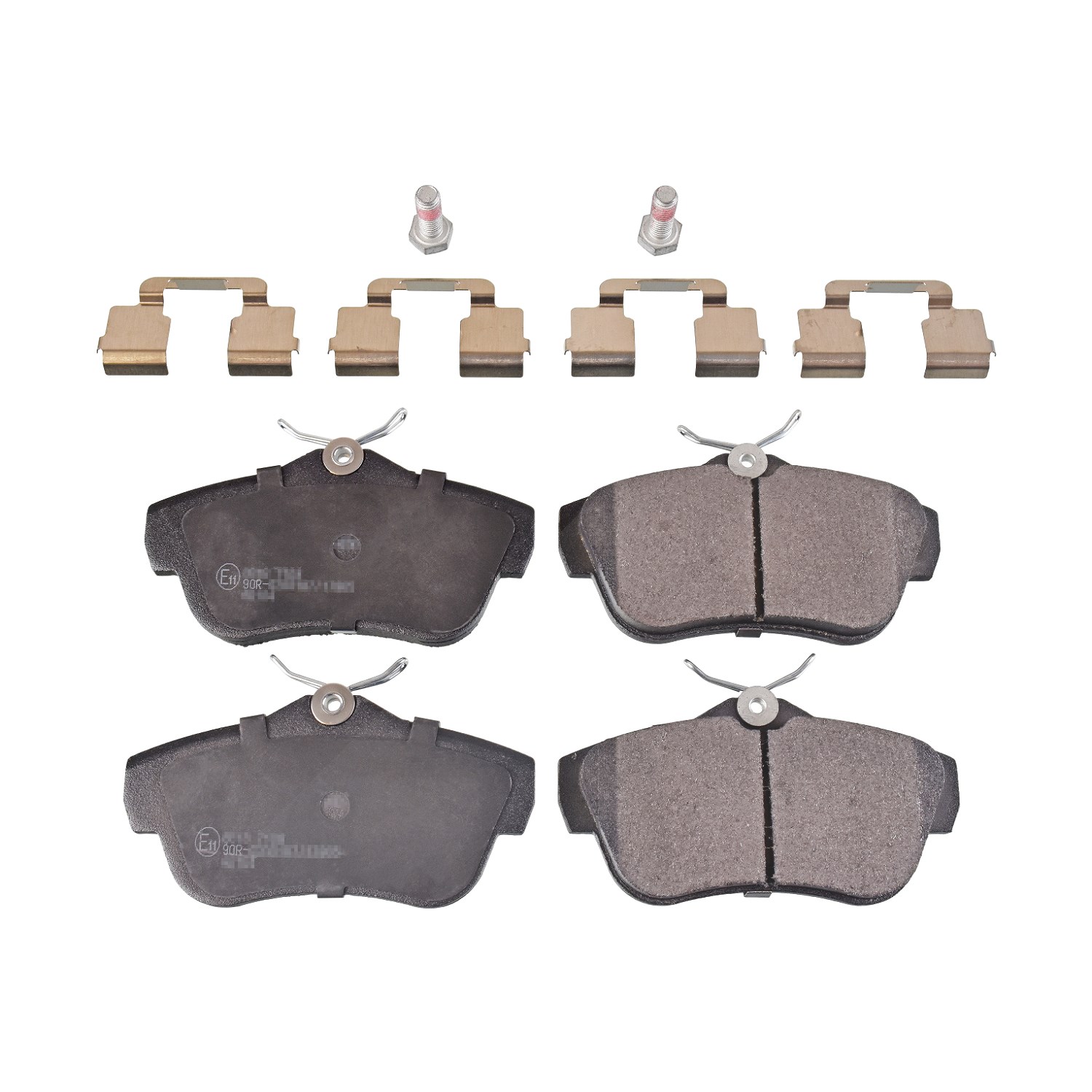 Swag Bremsbelagsatz, Scheibenbremse [Hersteller-Nr. 62916891] für Toyota, Citroën, Peugeot, Fiat