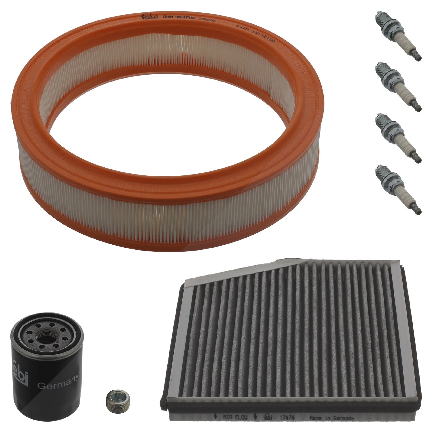 Febi Bilstein Teilesatz, Inspektion [Hersteller-Nr. 39035] für Fiat