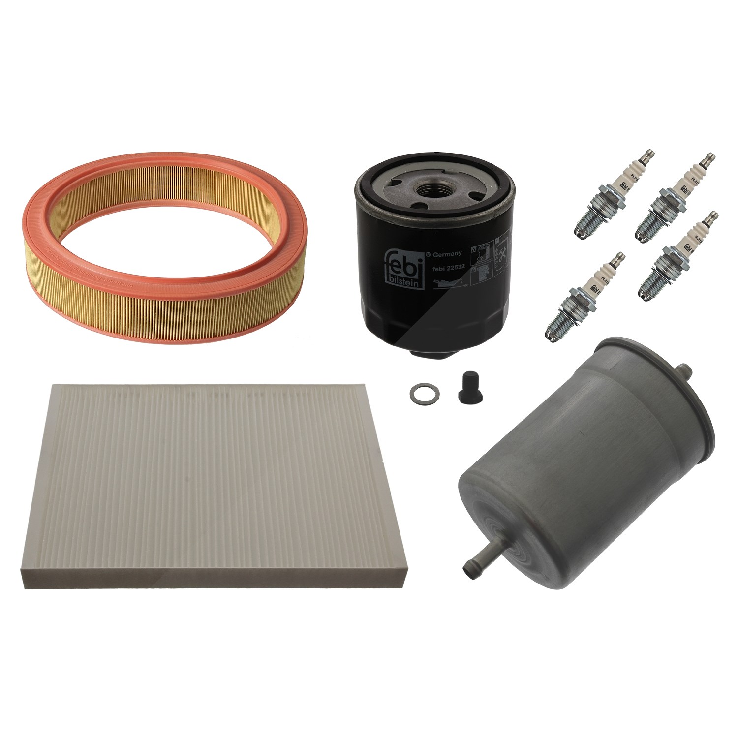 Febi Bilstein Teilesatz, Inspektion [Hersteller-Nr. 38164] für VW