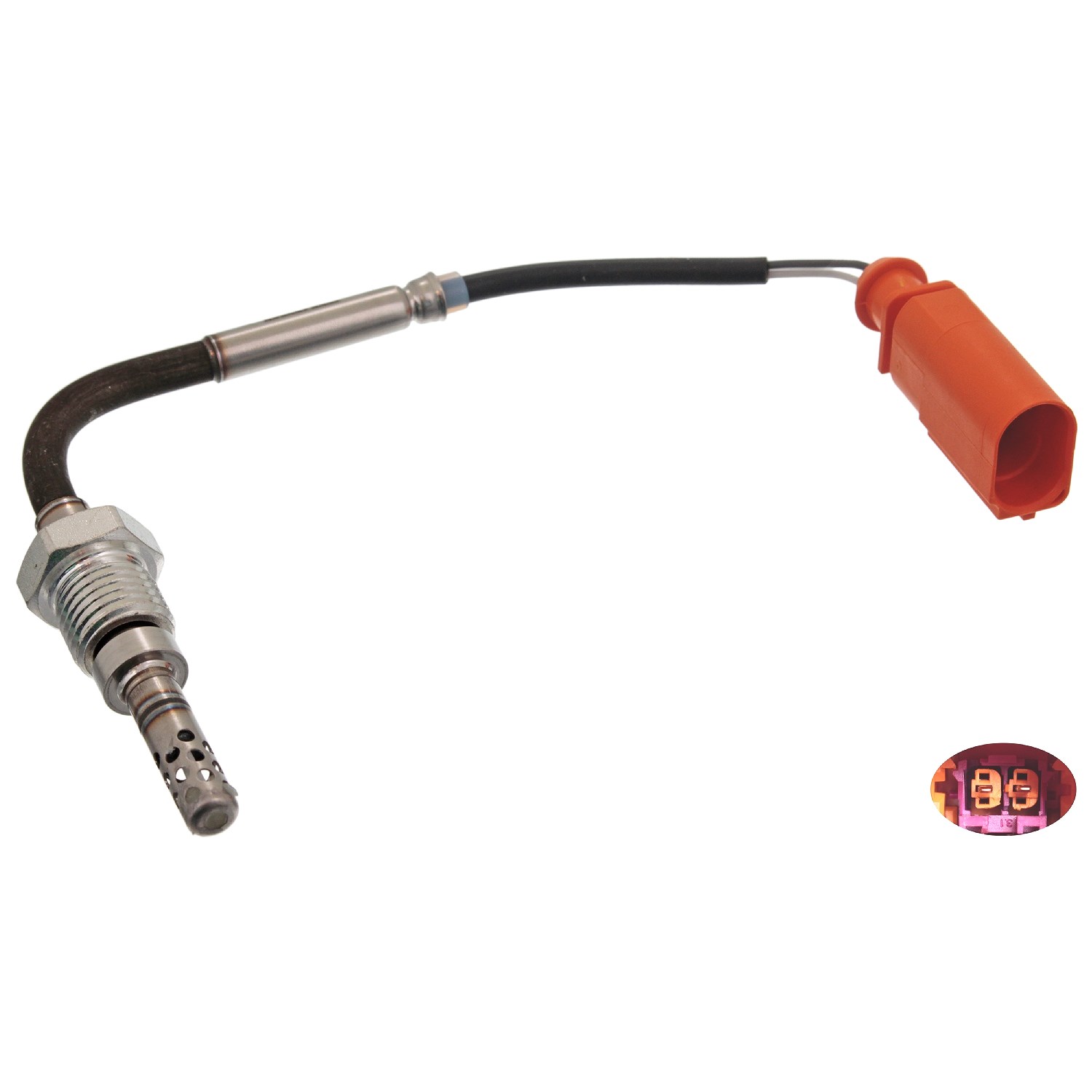 Febi Bilstein Sensor, Abgastemperatur [Hersteller-Nr. 49277] für VW, Audi