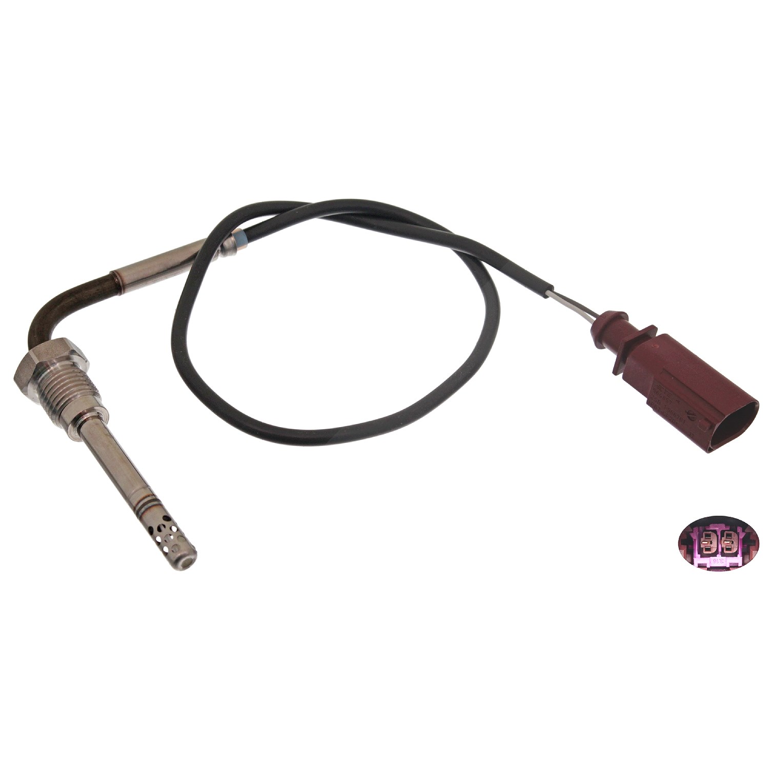 Febi Bilstein Sensor, Abgastemperatur [Hersteller-Nr. 49294] für Audi, VW