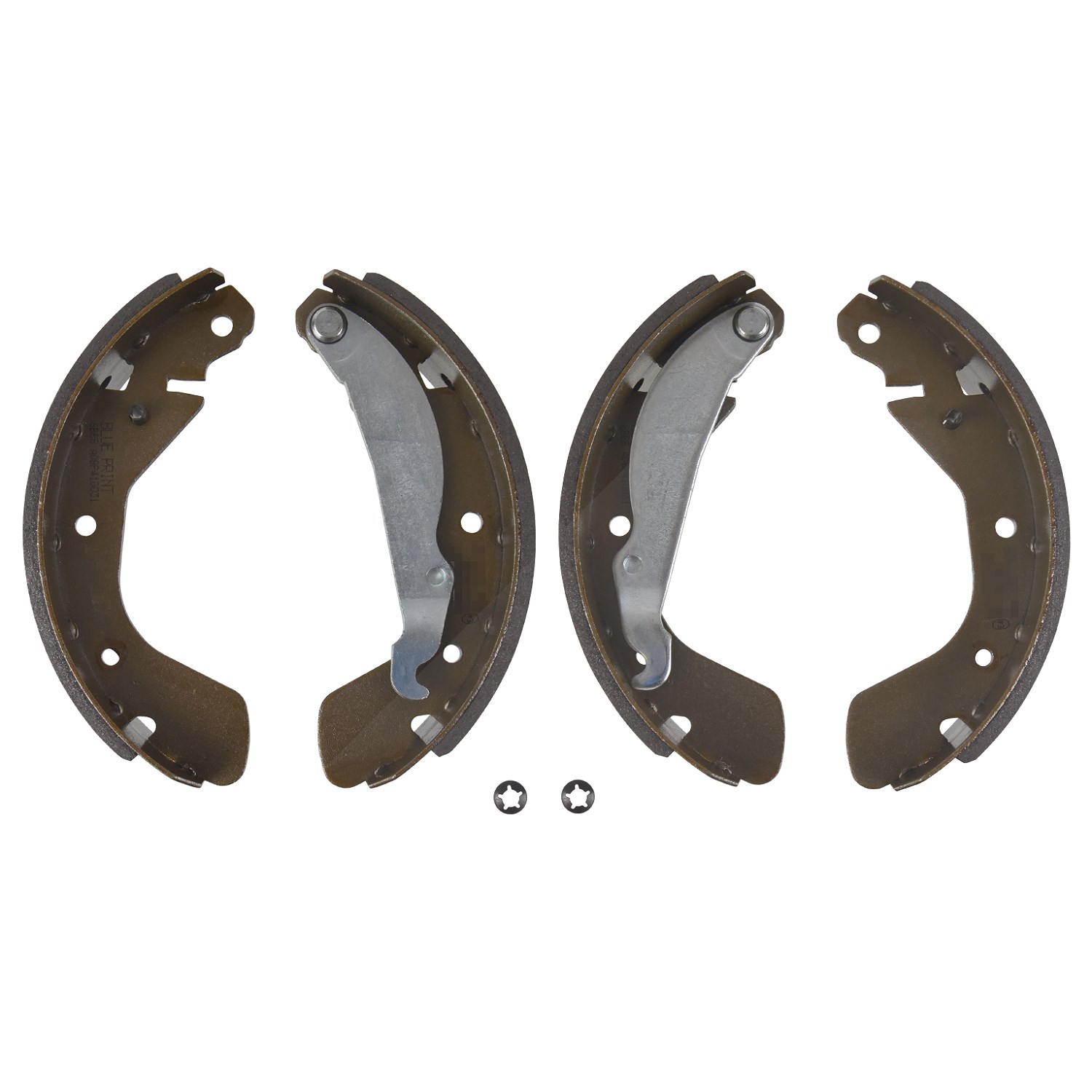 Blue Print Bremsbackensatz Trommelbremse Hinterachse [Hersteller-Nr. ADBP410031] für Vauxhall, Opel
