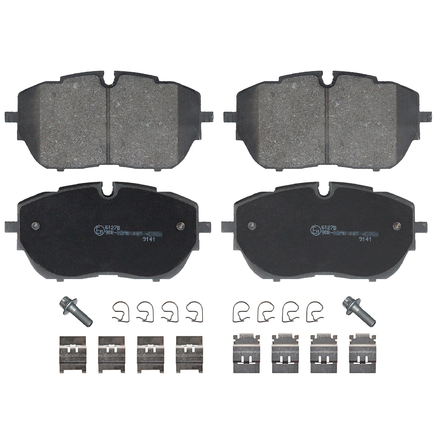 Blue Print Bremsbelagsatz, Scheibenbremse [Hersteller-Nr. ADP154257] für Citroën, Peugeot, Ds