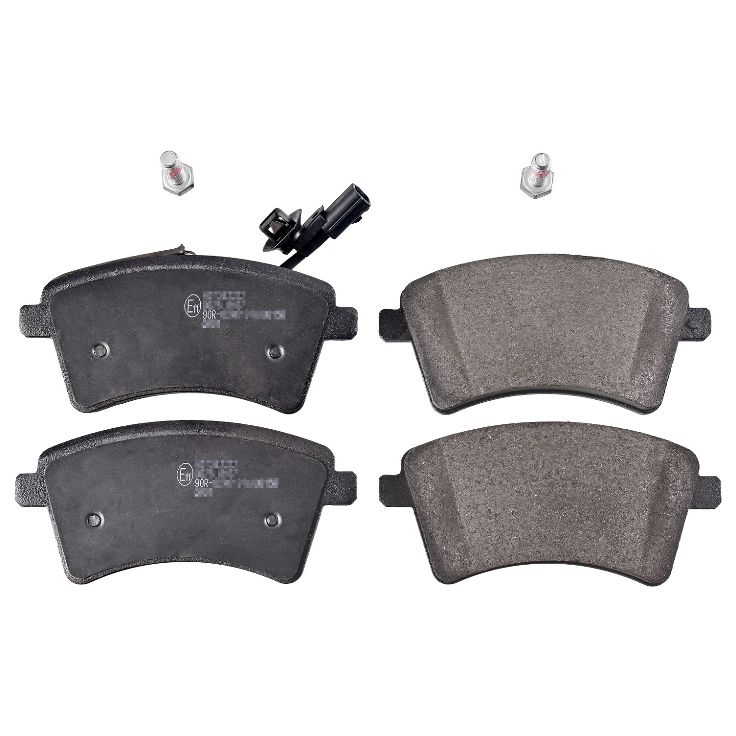 Swag Bremsbelagsatz, Scheibenbremse [Hersteller-Nr. 60116200] für Renault