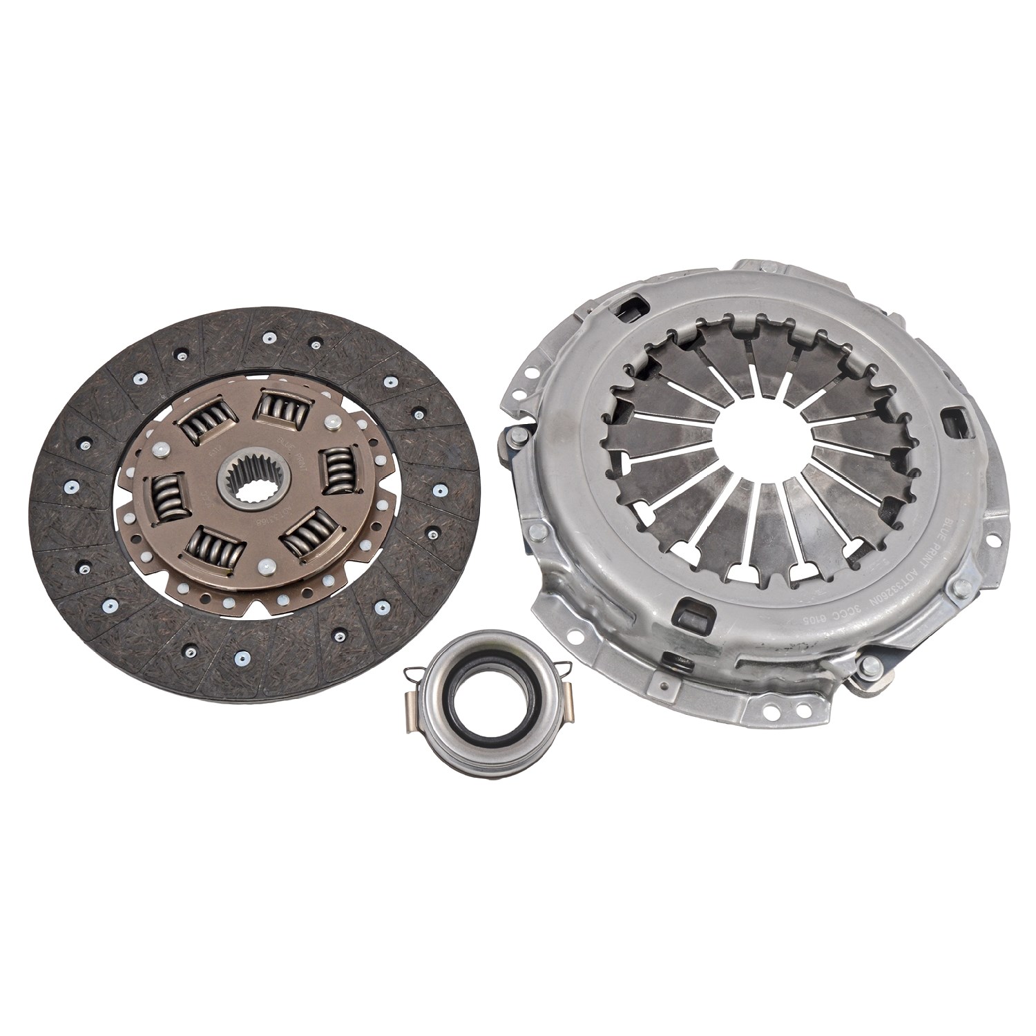 Blue Print Kupplungssatz [Hersteller-Nr. ADT330122] für Toyota