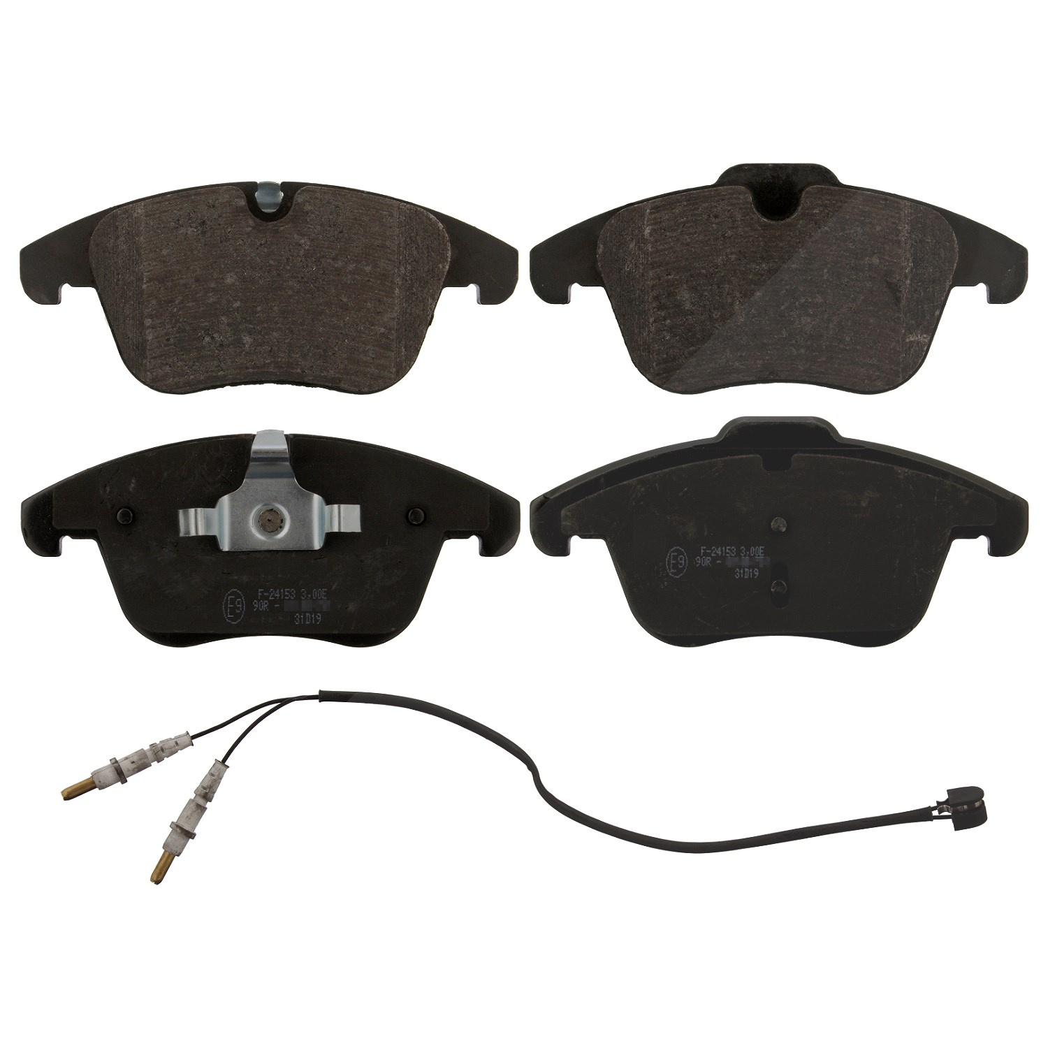Blue Print Bremsbelagsatz, Scheibenbremse [Hersteller-Nr. ADP154236] für Citroën, Peugeot