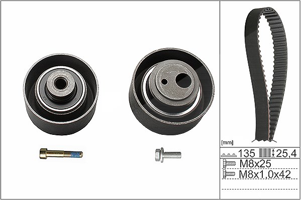 Schaeffler Ina Zahnriemensatz [Hersteller-Nr. 530005510] für Citroën, Peugeot