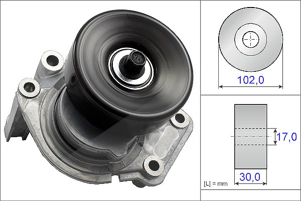 Schaeffler Ina Spannarm, Keilrippenriemen [Hersteller-Nr. 534035010] für Toyota, Lexus