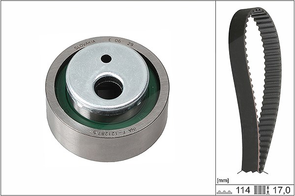 Schaeffler Ina Zahnriemensatz [Hersteller-Nr. 530025810] für Fiat, Citroën, Peugeot, Lancia