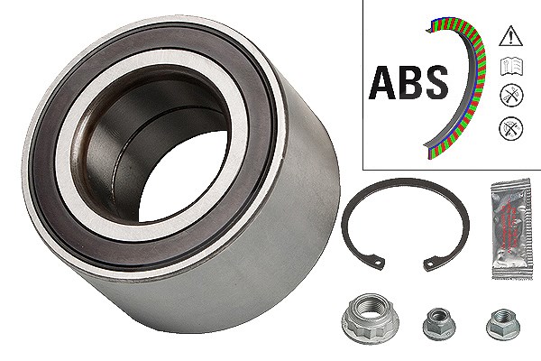 Schaeffler Fag Radlagersatz [Hersteller-Nr. 713610950] für VW, Skoda, Seat