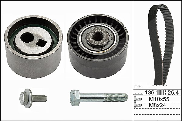 Schaeffler Ina Zahnriemensatz [Hersteller-Nr. 530009510] für Peugeot, Citroën, Fiat, Lancia