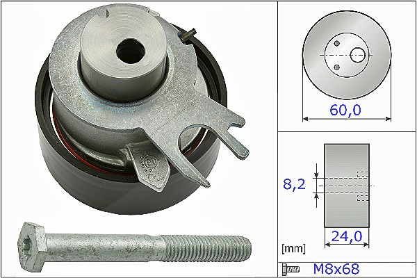 Schaeffler Ina Spannrolle, Zahnriemen [Hersteller-Nr. 531031710] für Seat, VW, Audi, Skoda