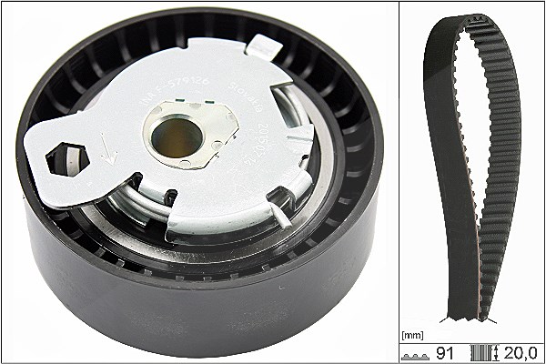 Schaeffler Ina Zahnriemensatz [Hersteller-Nr. 530014210] für Ford