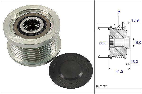 Schaeffler Ina Generatorfreilauf [Hersteller-Nr. 535017310] für Toyota
