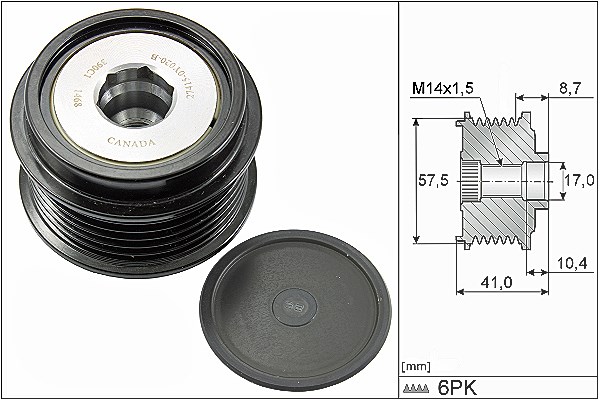 Schaeffler Ina Generatorfreilauf [Hersteller-Nr. 535028210] für Daihatsu, Toyota, Ford Usa, Ford