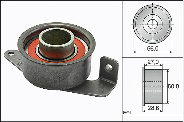 Schaeffler Ina Spannrolle, Zahnriemen [Hersteller-Nr. 531002920] für Ford, Mazda