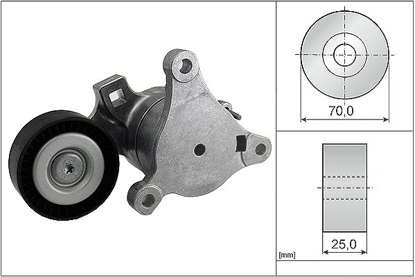 Schaeffler Ina Spannarm, Keilrippenriemen [Hersteller-Nr. 534036210] für Peugeot, Citroën