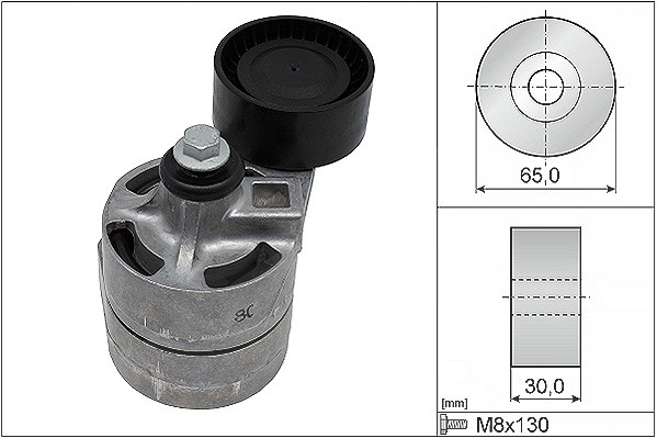 Schaeffler Ina Riemenspanner, Keilrippenriemen [Hersteller-Nr. 534043410] für Ford