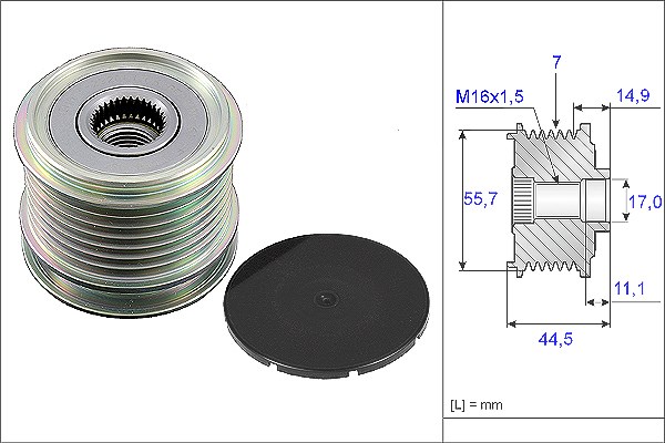 Schaeffler Ina Generatorfreilauf [Hersteller-Nr. 535004210] für Mercedes-Benz