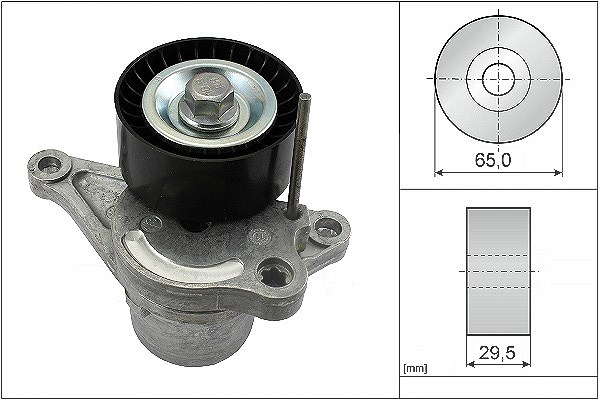 Schaeffler Ina Spannarm, Keilrippenriemen [Hersteller-Nr. 534028110] für Opel, Mercedes-Benz, Renault, Vauxhall, Nissan