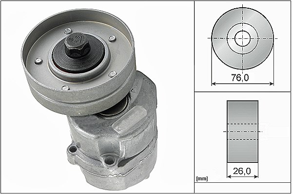 Schaeffler Ina Spannarm, Keilrippenriemen [Hersteller-Nr. 534013530] für Volvo