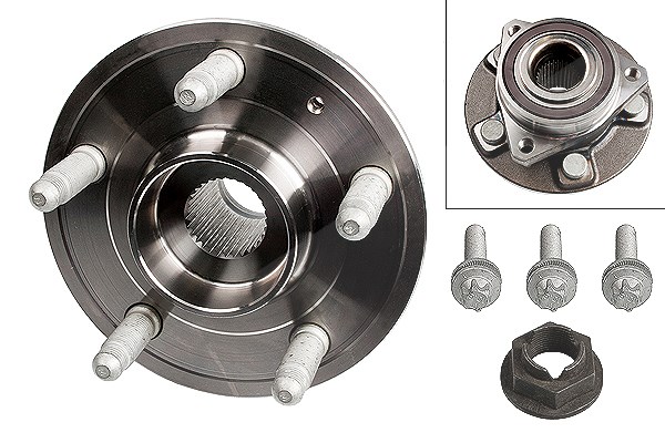 Schaeffler Fag Radlagersatz [Hersteller-Nr. 713644930] für Saab, Vauxhall, Opel, Chevrolet