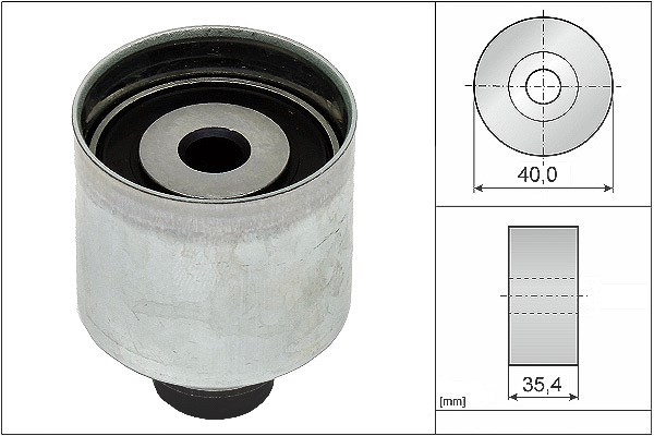 Schaeffler Ina Umlenk-/Führungsrolle, Zahnriemen [Hersteller-Nr. 532034910] für Mitsubishi, Audi, Seat, Dodge, Skoda, Ford, Chrysler, Jeep, VW