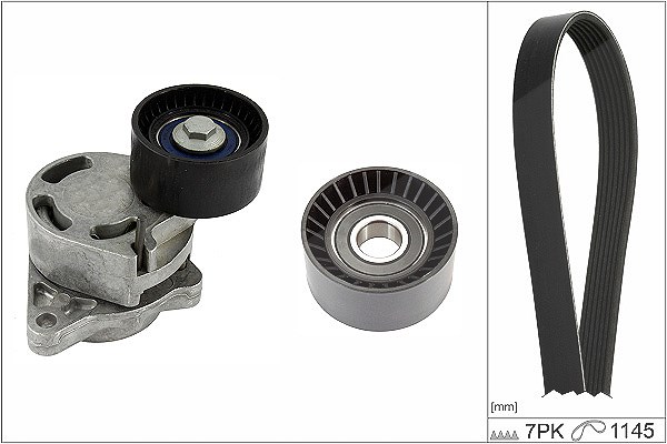 Schaeffler Ina Keilrippenriemensatz [Hersteller-Nr. 529043210] für Opel, Vauxhall, Renault, Nissan