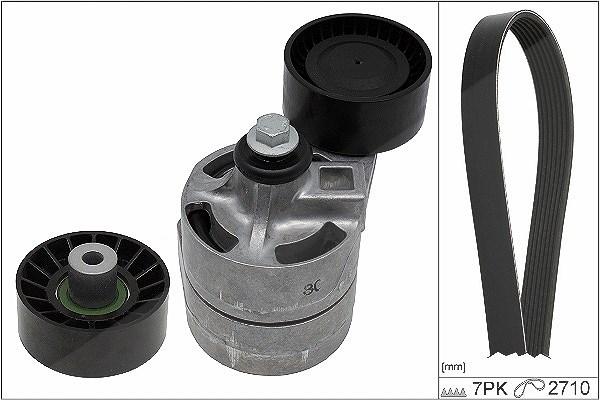 Schaeffler Ina Keilrippenriemensatz [Hersteller-Nr. 529038810] für Ford