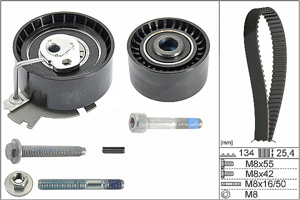 Schaeffler Ina Zahnriemensatz [Hersteller-Nr. 530037910] für Citroën, Peugeot
