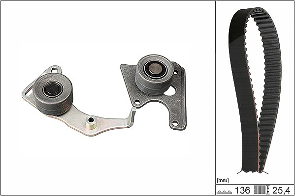Schaeffler Ina Zahnriemensatz [Hersteller-Nr. 530009610] für Rover, Peugeot, Hyundai, Fso, Fiat, Citroën, Lada, Suzuki
