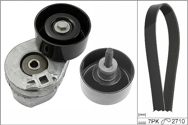 Schaeffler Ina Keilrippenriemensatz [Hersteller-Nr. 529038910] für Ford