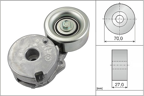 Schaeffler Ina Spannarm, Keilrippenriemen [Hersteller-Nr. 534044210] für Nissan, Renault