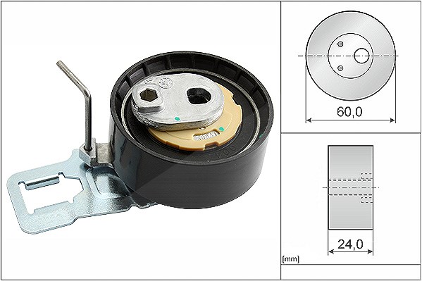 Schaeffler Ina Spannrolle, Zahnriemen [Hersteller-Nr. 531082910] für Citroën, Ford, Ds, Opel, Vauxhall, Peugeot, Toyota