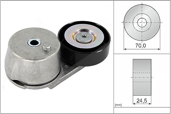 Schaeffler Ina Spannarm, Keilrippenriemen [Hersteller-Nr. 534070410] für Opel, Vauxhall