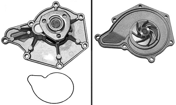 Schaeffler Ina Wasserpumpe [Hersteller-Nr. 538035510] für Audi