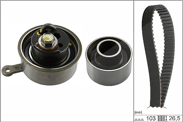 Schaeffler Ina Zahnriemensatz [Hersteller-Nr. 530066410] für Ford, Mazda
