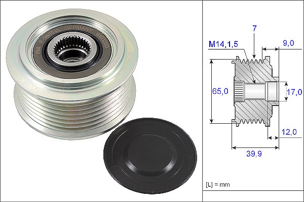 Schaeffler Ina Generatorfreilauf [Hersteller-Nr. 535022910] für Honda