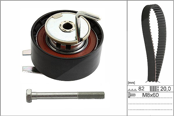 Schaeffler Ina Zahnriemensatz [Hersteller-Nr. 530069310] für Land Rover