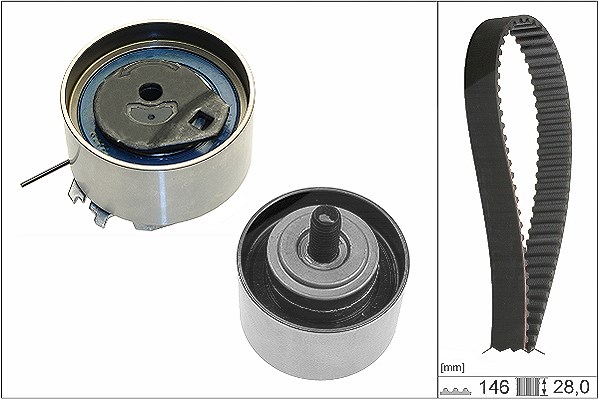 Schaeffler Ina Zahnriemensatz [Hersteller-Nr. 530064110] für Jeep, Dodge, Chrysler