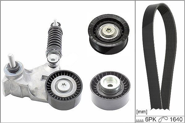 Schaeffler Ina Keilrippenriemensatz [Hersteller-Nr. 529010410] für Ford, Jaguar