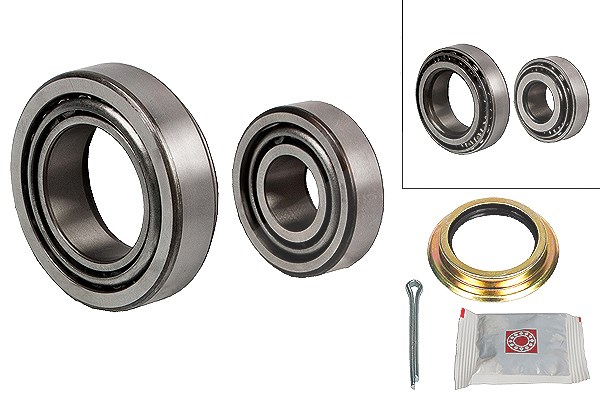 Schaeffler Fag Radlagersatz Vorderachse [Hersteller-Nr. 713678500] für Ford