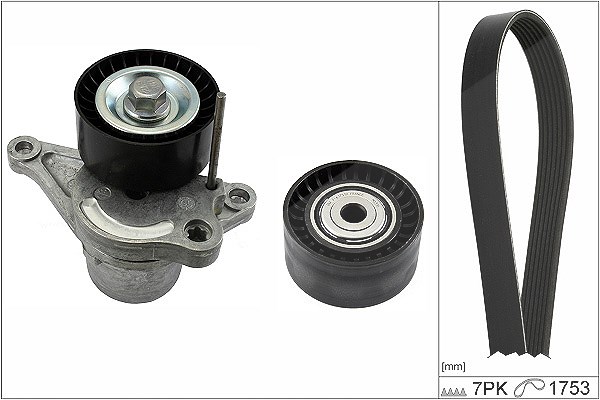 Schaeffler Ina Keilrippenriemensatz [Hersteller-Nr. 529035410] für Opel, Renault, Vauxhall