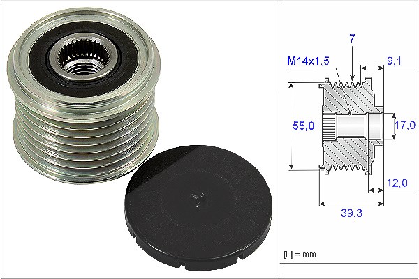 Schaeffler Ina Generatorfreilauf [Hersteller-Nr. 535026010] für Suzuki