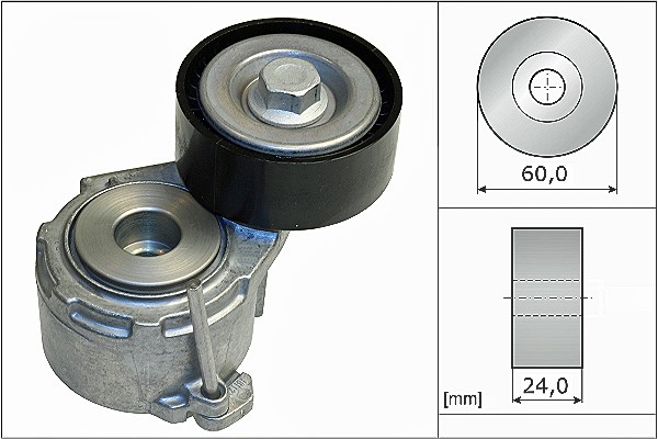 Schaeffler Ina Spannarm, Keilrippenriemen [Hersteller-Nr. 534011120] für Peugeot, Fiat, Citroën, Suzuki