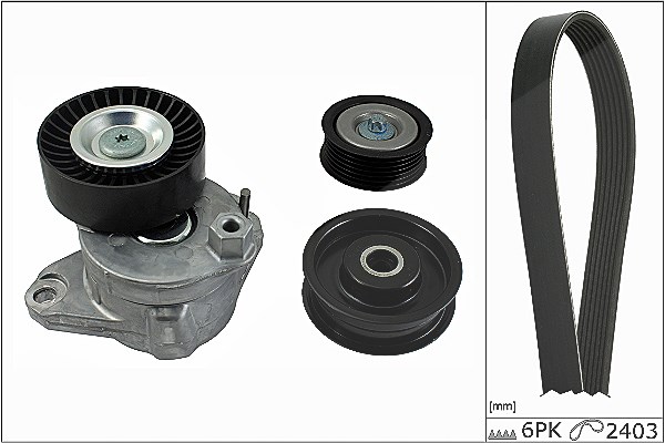 Schaeffler Ina Keilrippenriemensatz [Hersteller-Nr. 529003410] für Mercedes-Benz